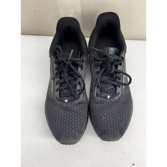 Brooks Anthem 6 Lace Up Running Sneakers Black Blue 1104141D006 Men Size 9 - Picture 3 of 11